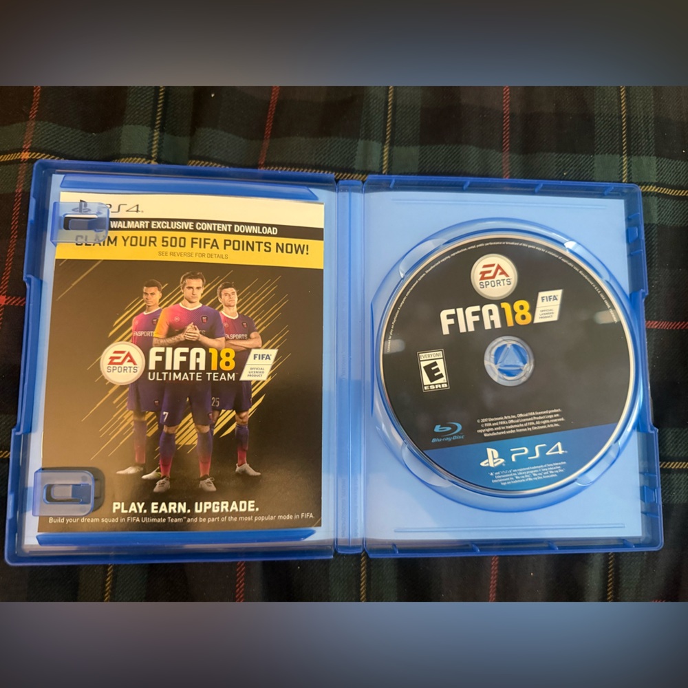 FIFA 18 for PS4 - EA Sports - Blue Case

Can bundle 3 games together for $14. - Picture 4 of 5